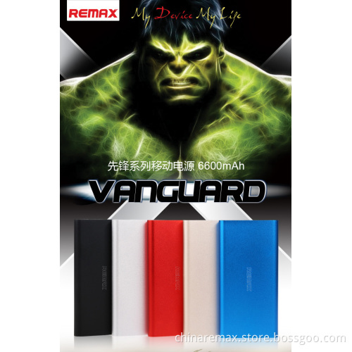 Remax Vanguard Series 6600mAh Power Bank for Mobile Phone